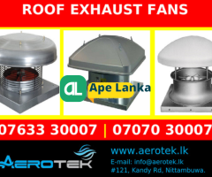 ROOF MOUNTED EXHAUST FANS
