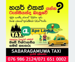Rambukkana cab service 0716510002,0769862124