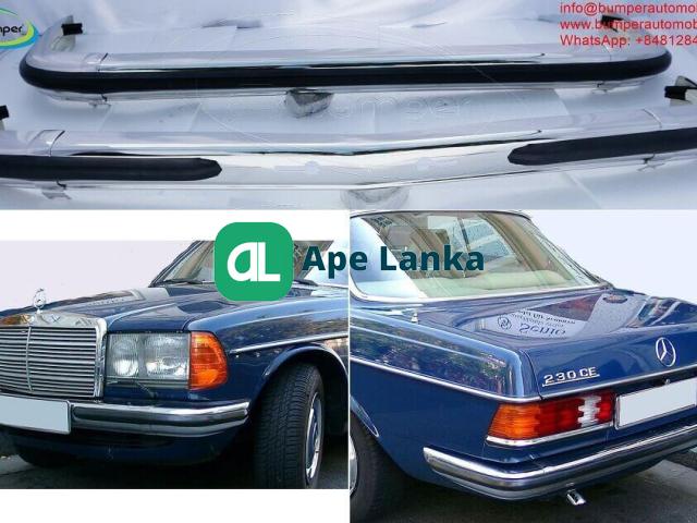 Mercedes W123 coupe bumpers (1976–1985) - 2