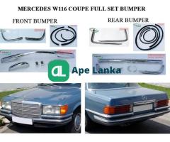 Mercedes W116 coupe bumpers EU style (1972-1980) - Image 2