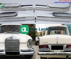 Mercedes W111 W112 Fintail Saloon bumpers 1959 - 1968