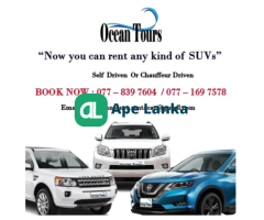 SUVs Rent or Hire