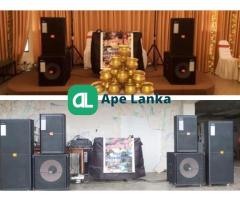 Dj sounds for wedding / birth day / big girl party / get together