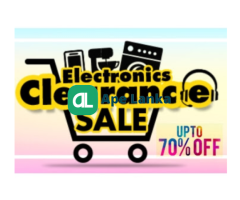 Electronic Items Stock Clearance Sale